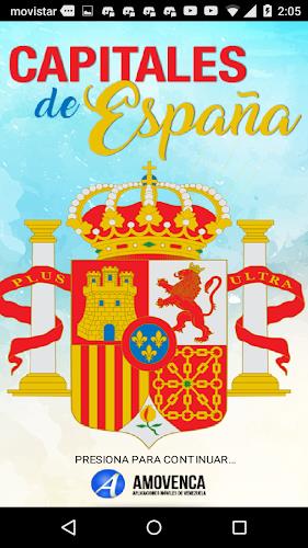 SPAIN - Capital Cities Game Скриншот 0