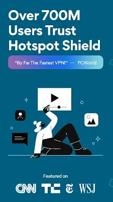 HotspotShield VPN & Wifi Proxy Screenshot 0