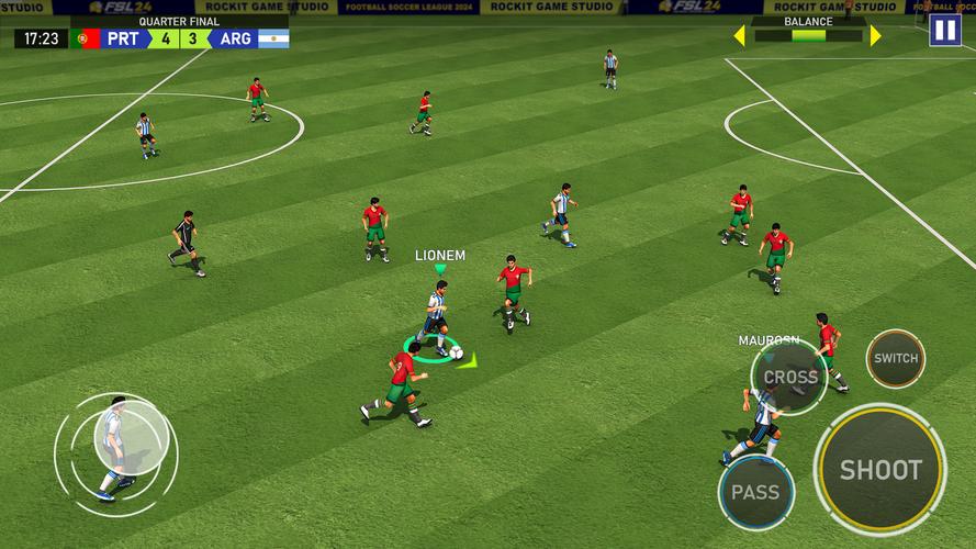 FSL 24 League : Soccer Game Screenshot 2