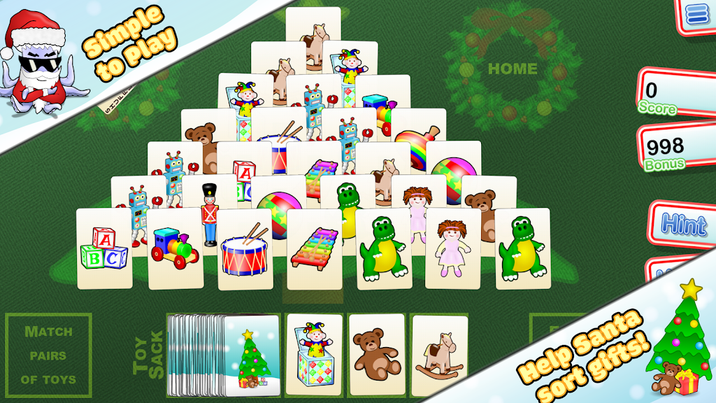 Christmas Tree Solitaire ภาพหน้าจอ 0