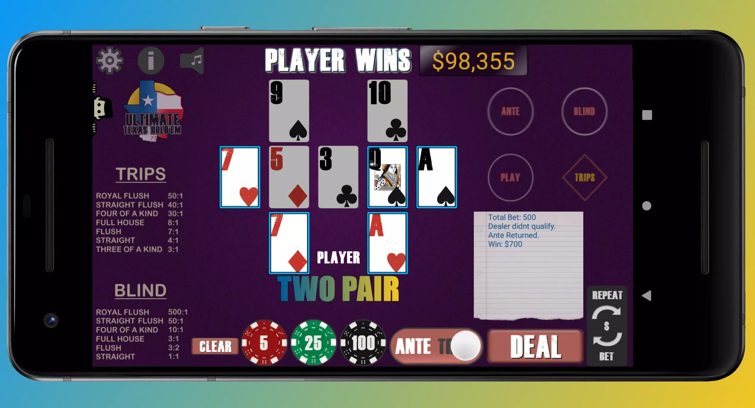 Texas Ultimate Holdem Скриншот 2