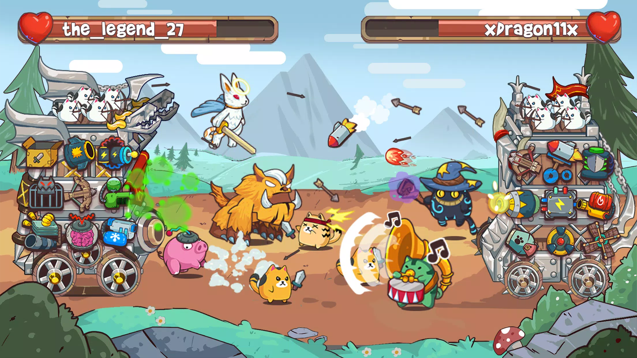 CatnRobot Idle TD: Battle Cat应用截图第2张