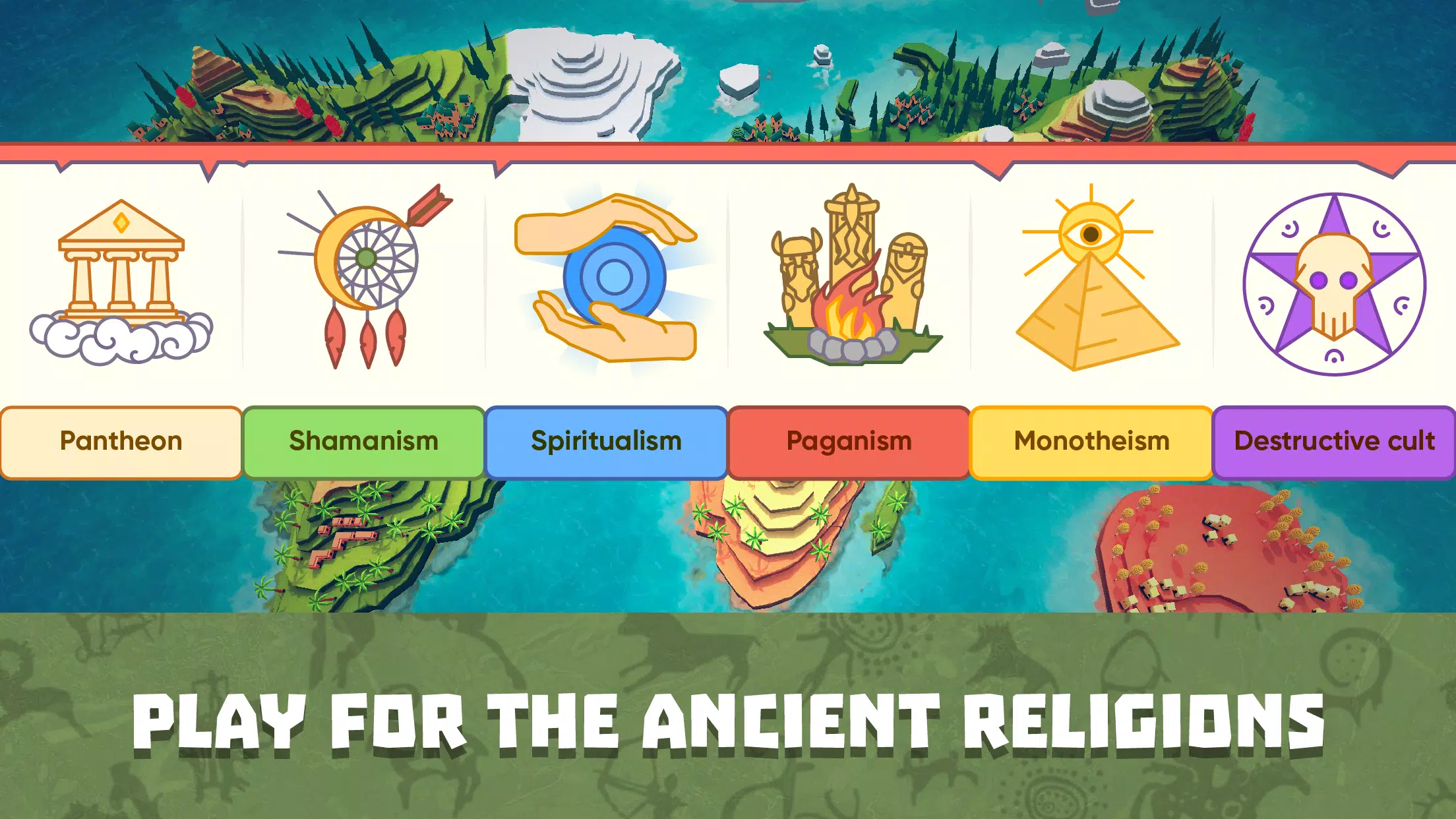 Religion Inc. The game god sim स्क्रीनशॉट 0