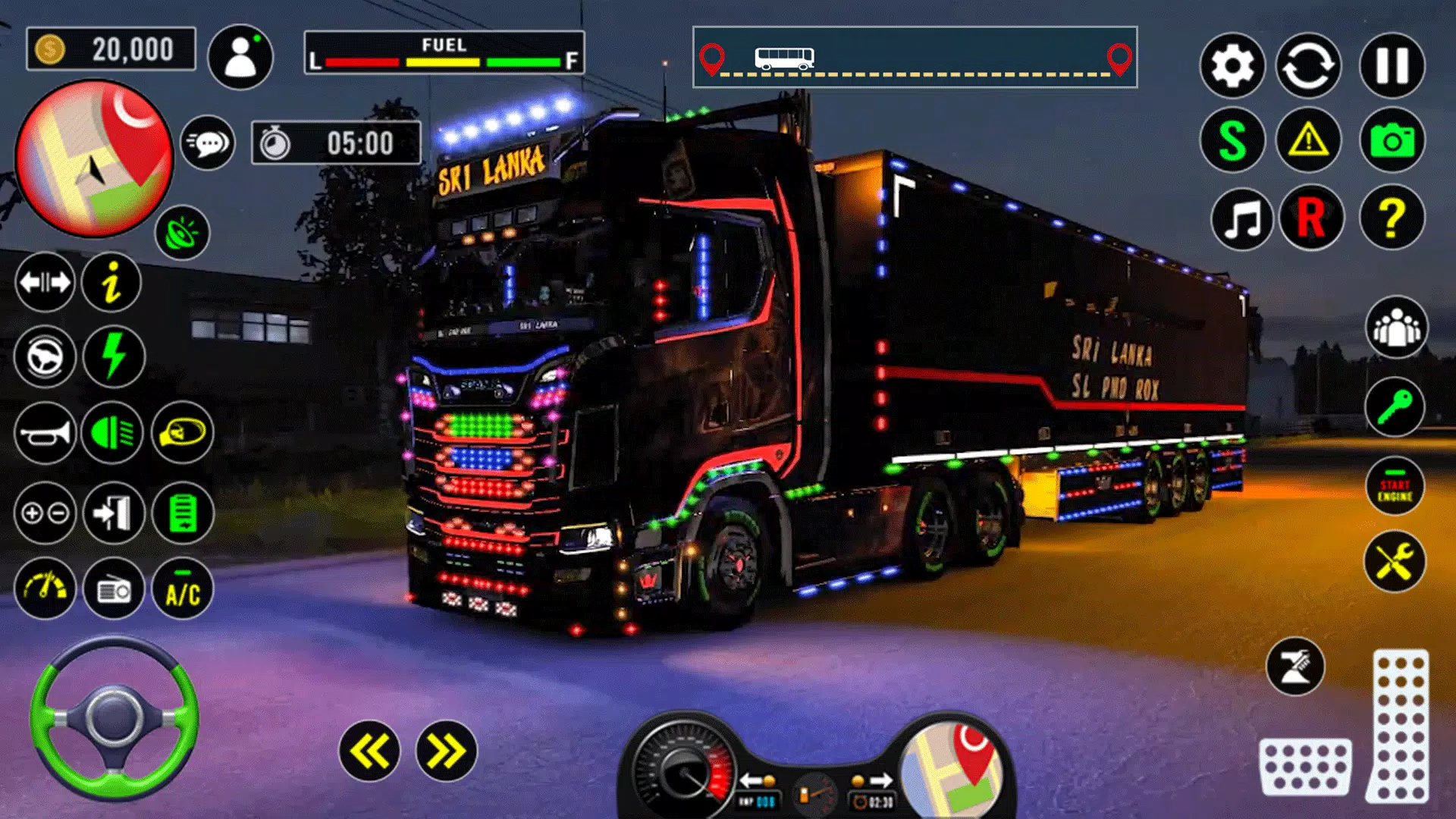 US Truck City Transport Sim 3d Zrzut ekranu 2