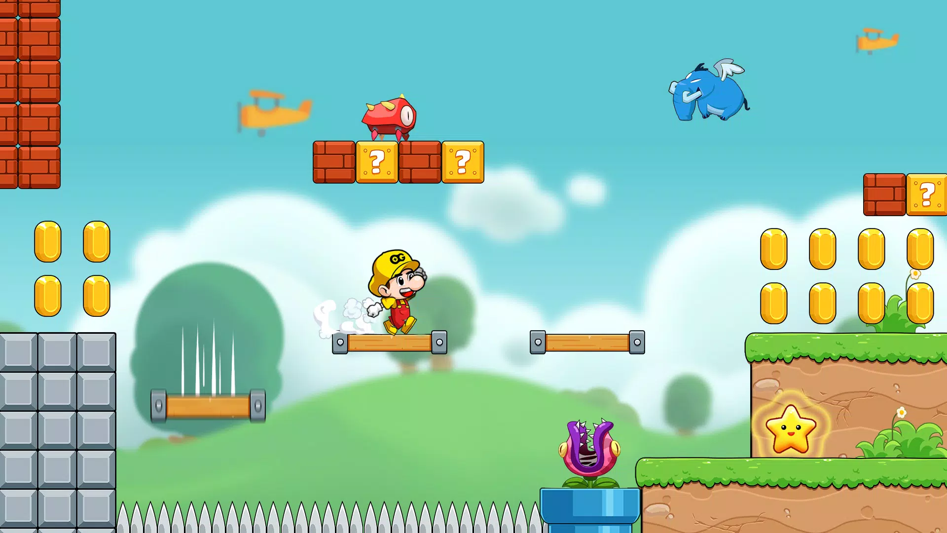 Bean's World Super: Run Games ภาพหน้าจอ 0