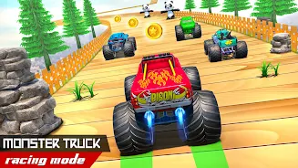 Monster Car Stunts Game 2023应用截图第0张