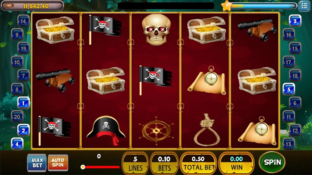 Pirates Slot Machine Treasure Spins應用截圖第1張