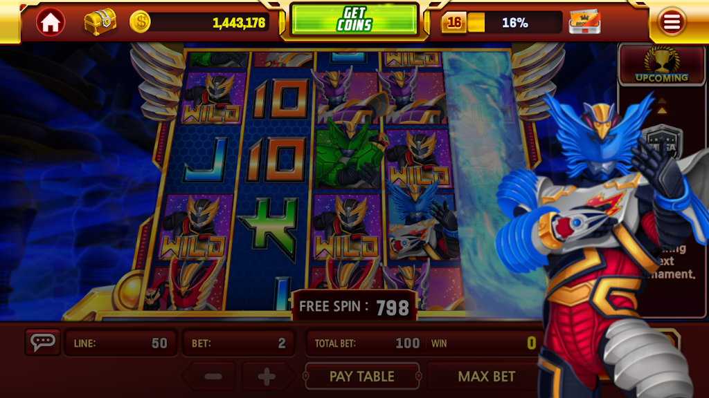 BIMA-X THE SLOTS スクリーンショット 1