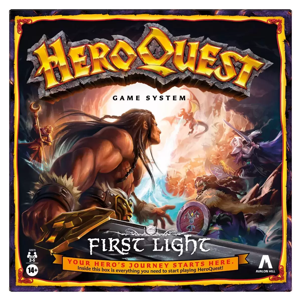 Heroquest First Light Brettspiel