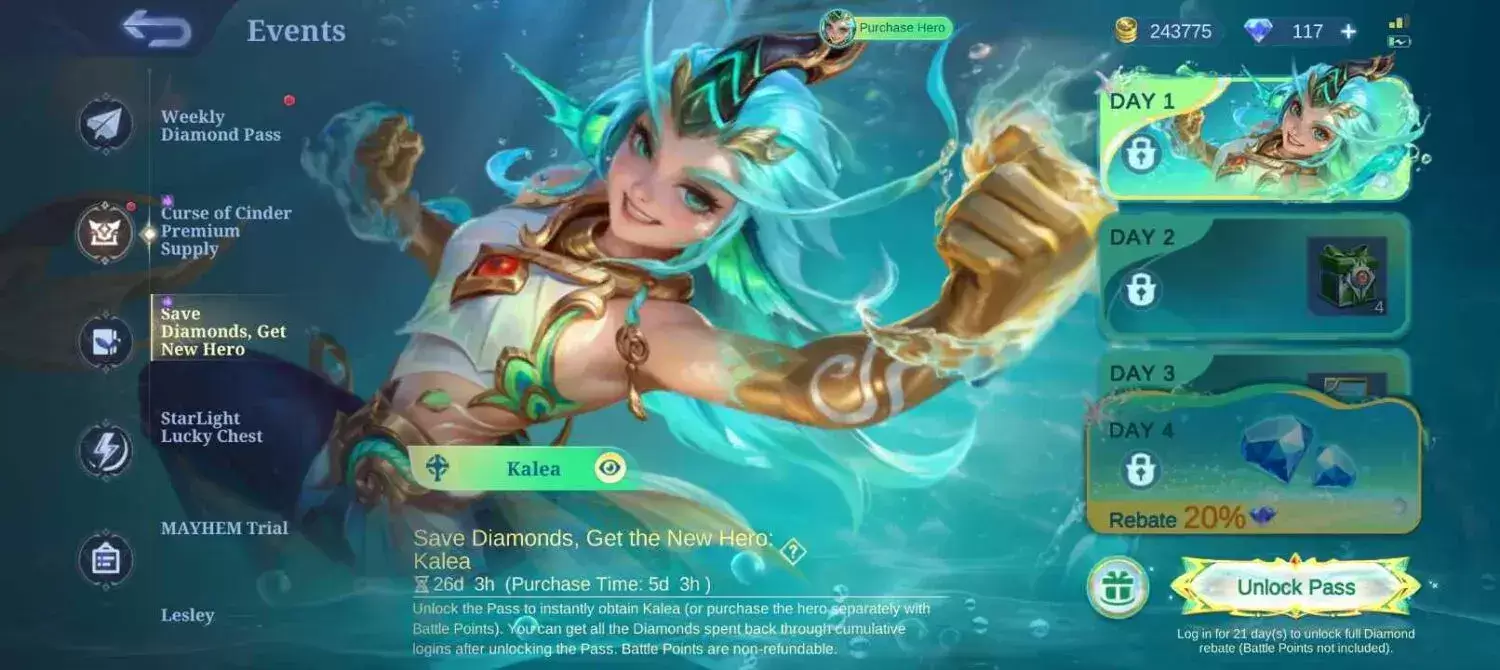 Kalea Mobile Legends: Bang Bang Character Guide