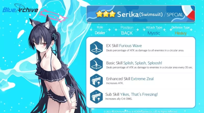 Guia de Serika: Construção e Estratégia ideal para o Blue Archive