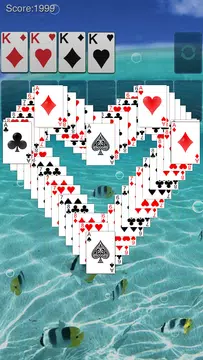 Solitaire: Ocean Blue 스크린샷 2