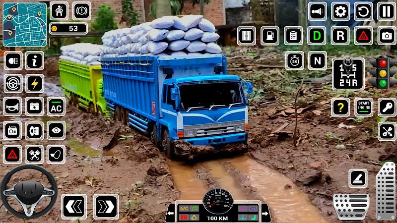 Offroad Mud Truck Driving Game Screenshot 3