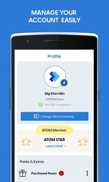 ATOM Store, Myanmar スクリーンショット 0