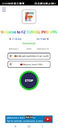 FZ TUNNEL PRO_Sucure Fast VPN Screenshot 1