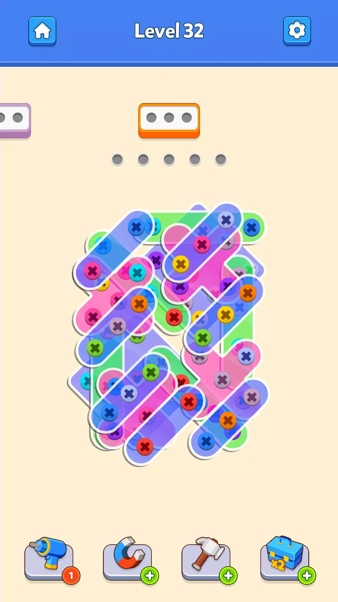 Schermata Screw Pin Jam Puzzle Nuts Bolt 2