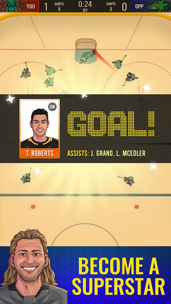 Superstar Hockey স্ক্রিনশট 2