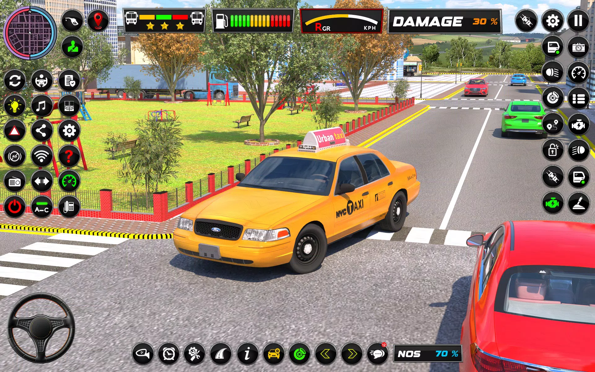 Taxi Simulator USA: City Drive स्क्रीनशॉट 2