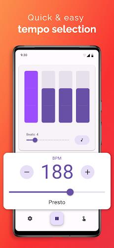 Easy Metronome Schermafbeelding 1