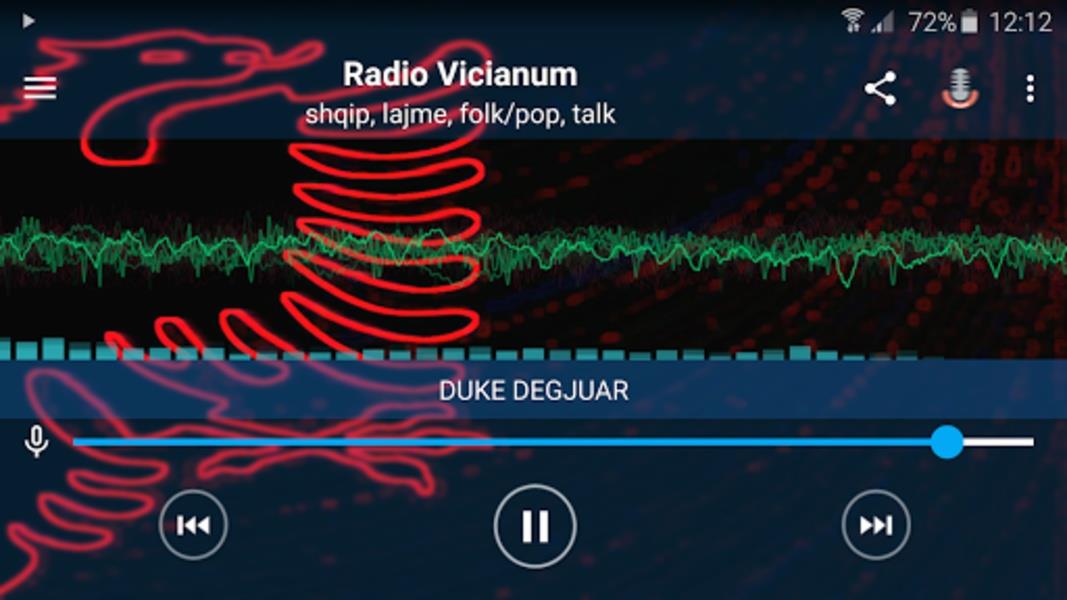 RadioShqip Zrzut ekranu 1