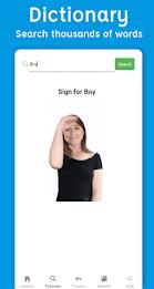 Sign Language ASL Pocket Sign Capture d'écran 2