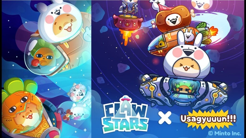 Fluffy Collab Blastoff: Claw Stars x Usagyuuun Take Flight Today