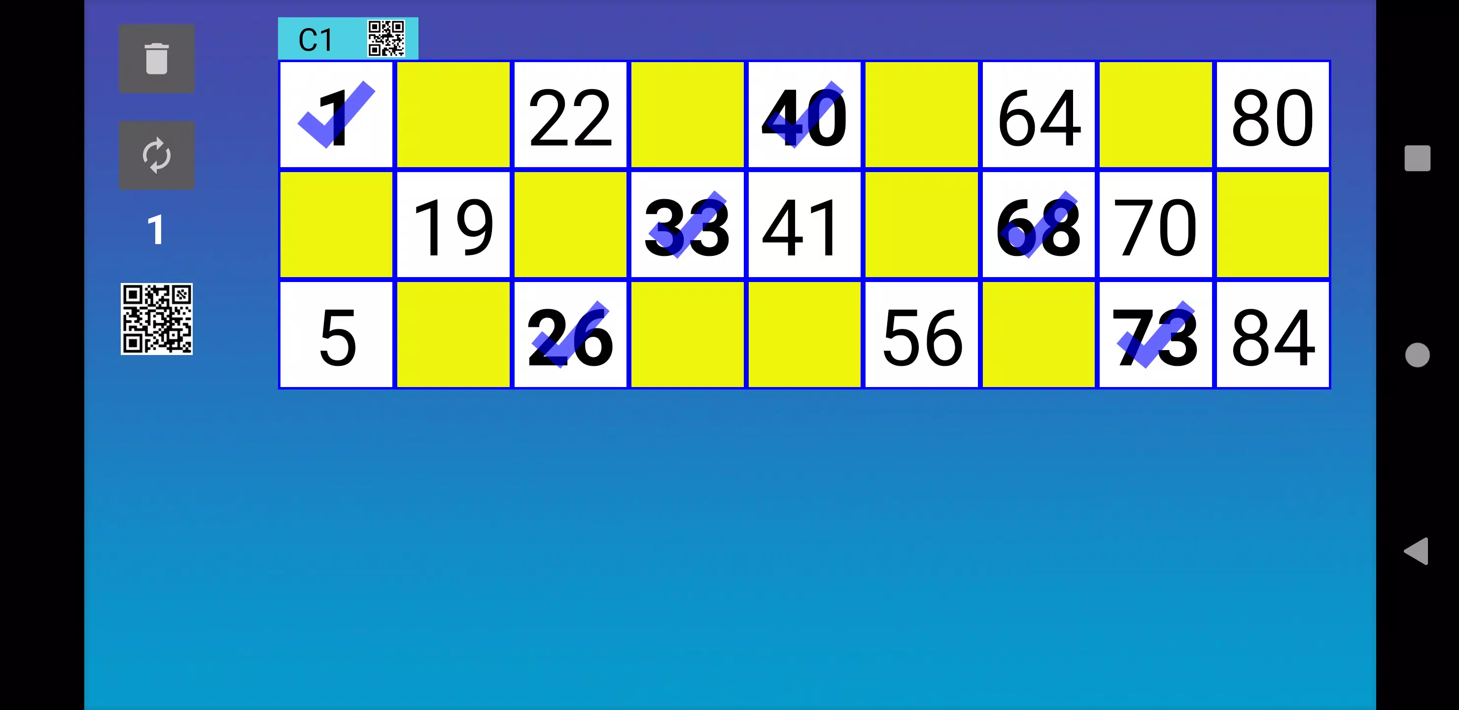 Bingo RS Cards Captura de tela 1