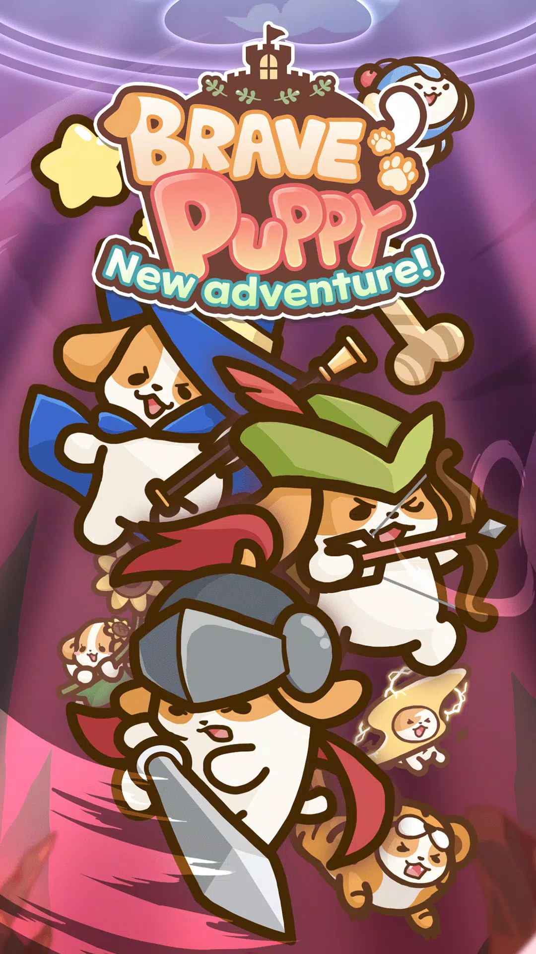 Bravepuppy Idle Adventure স্ক্রিনশট 0