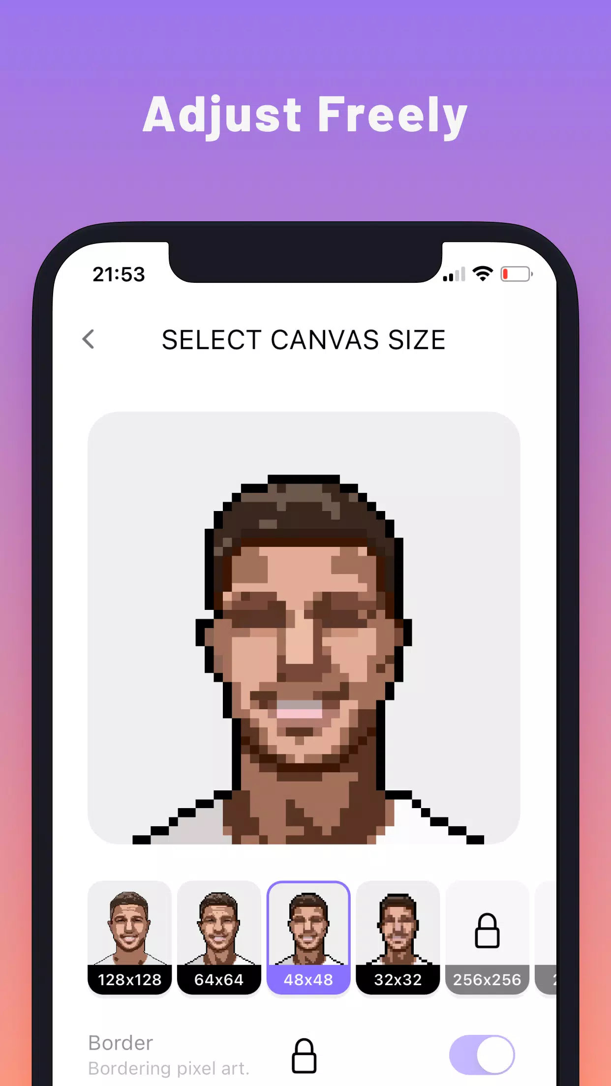 Schermata PixelMe 2