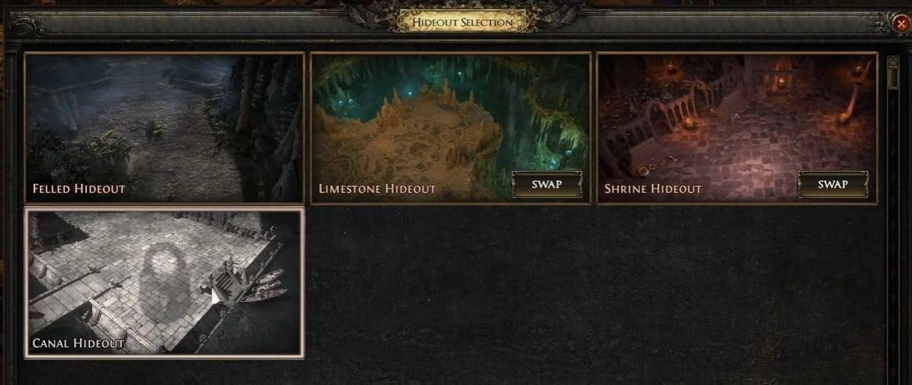 hideout path of exile 2