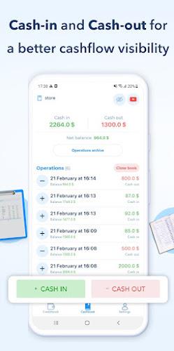 Konnash :  Bookkeeping App Tangkapan skrin 2