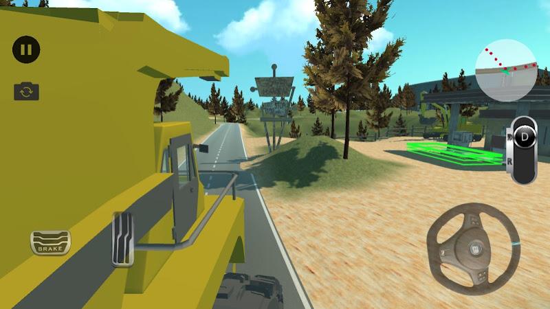 Mining truck game - Excavator Capture d'écran 2