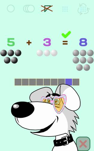 Schermata Addition and digits for kids 2