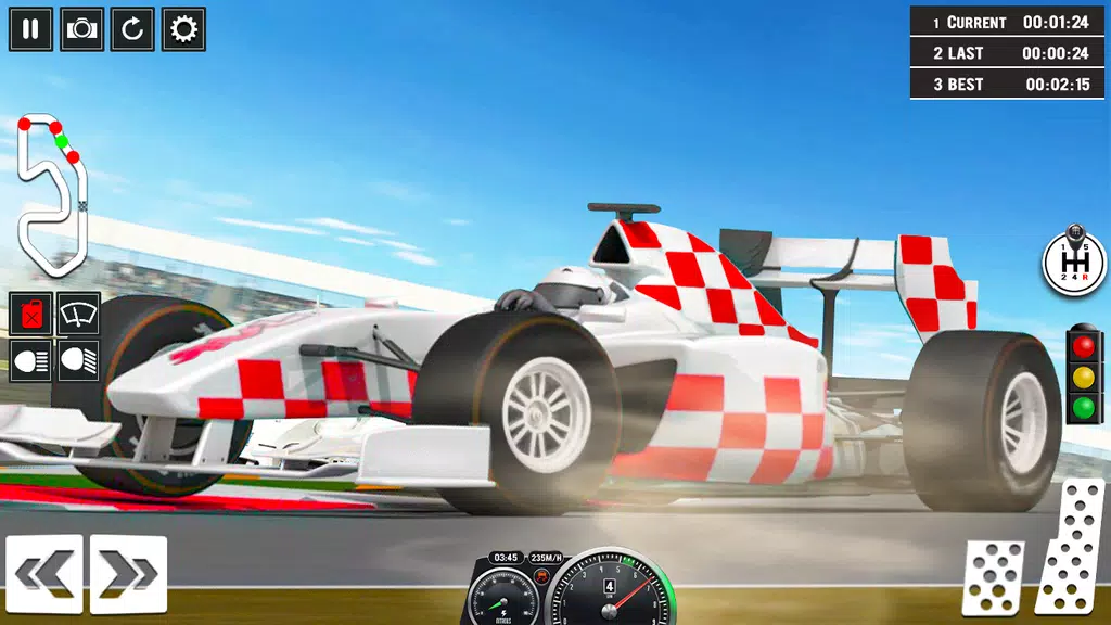 Formula Racing Car Racing Game Captura de pantalla 2