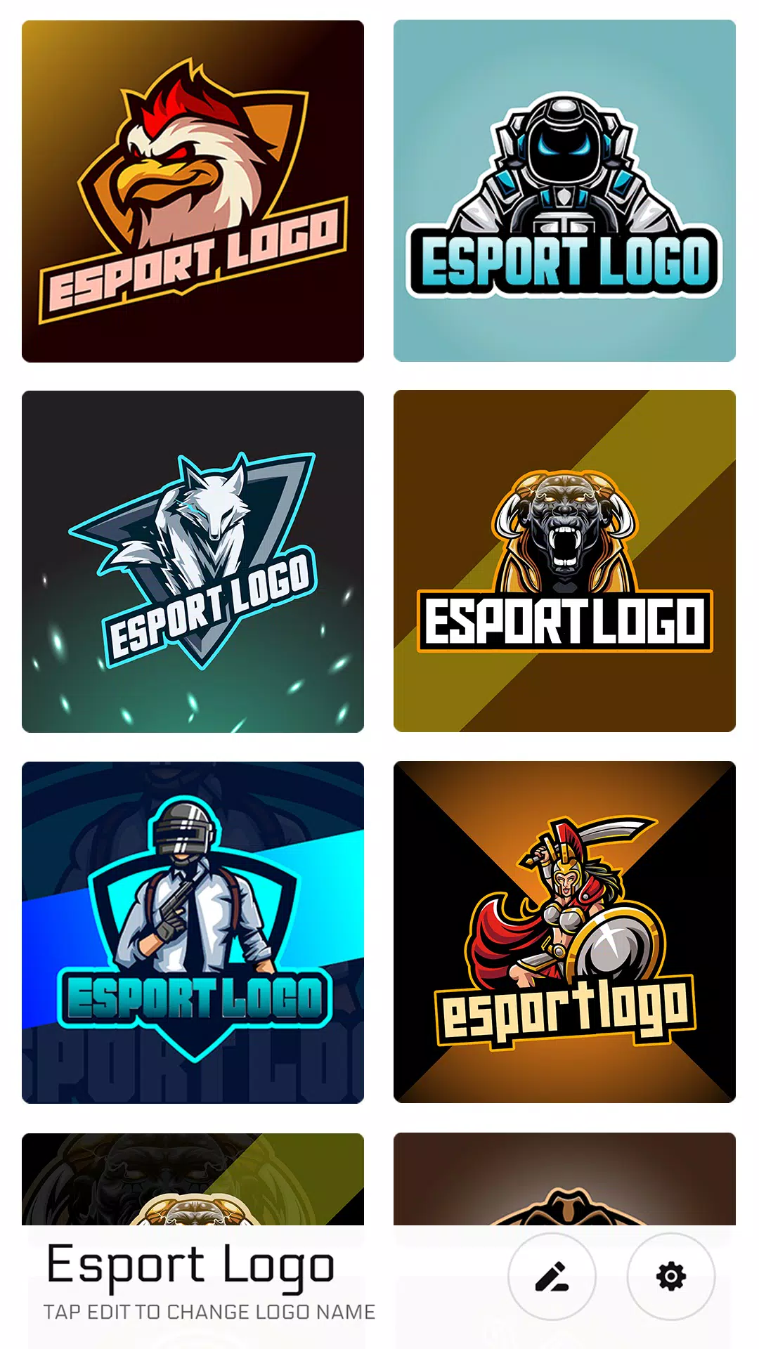 Esports Logo Gaming Logo Maker Ảnh chụp màn hình 1