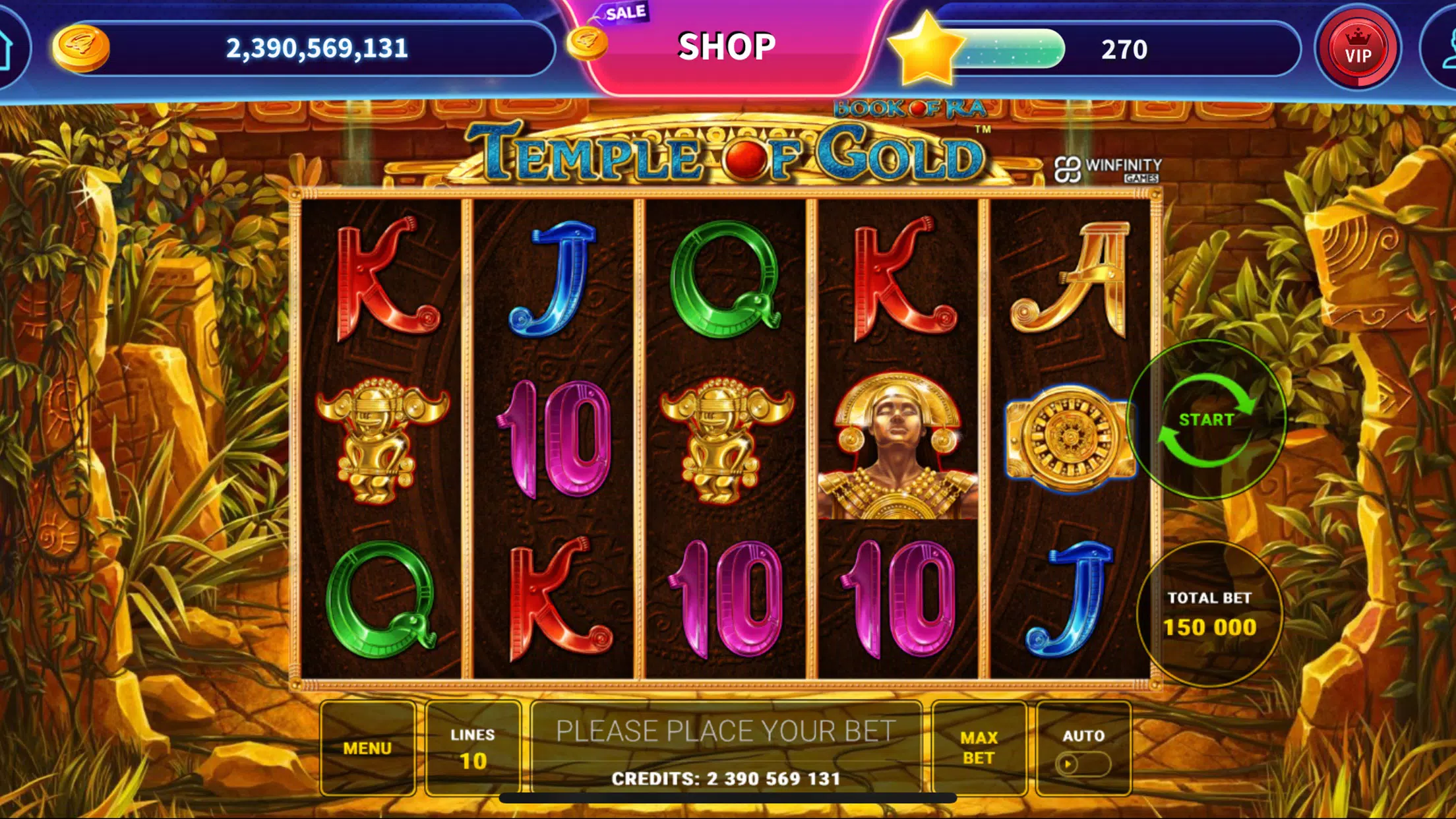 Book of Ra™ Deluxe Slot Schermafbeelding 2