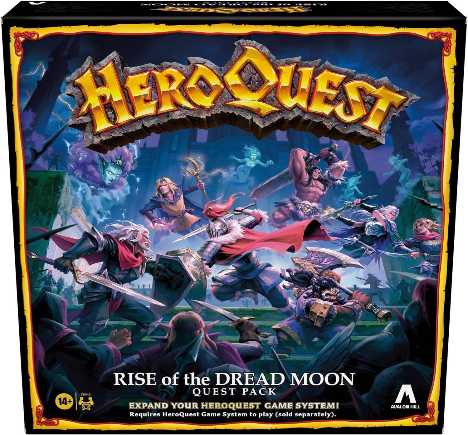 Heroquest Aufstieg des Dread Moon Quest Packs