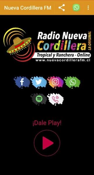 Nueva Cordillera FM Скриншот 2