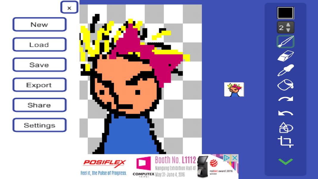 Pixel Animator Capture d'écran 0