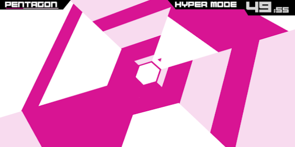 Super Hexagon Скриншот 1