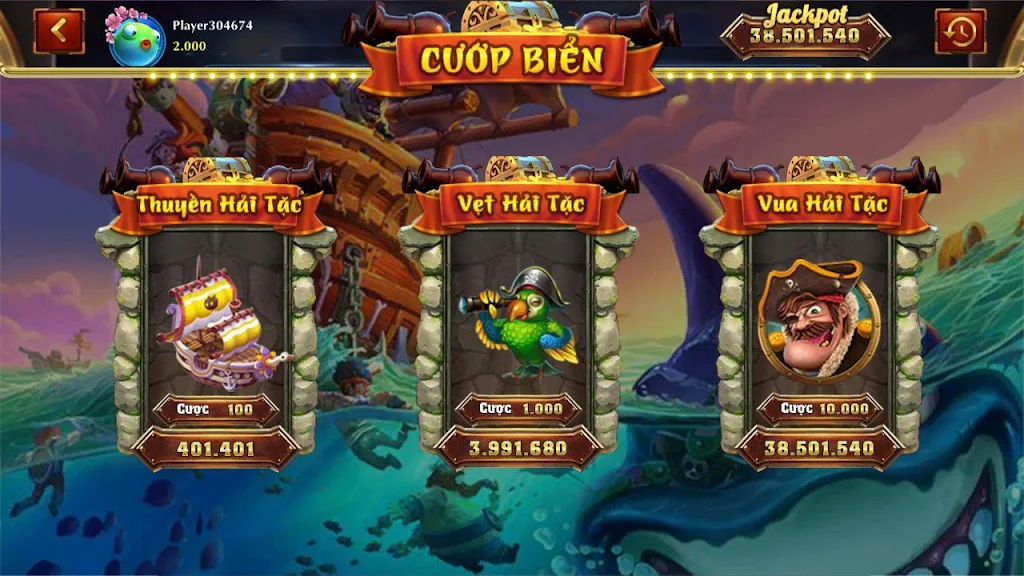 Bắn Cá Rồng - Bắn Cá Slot ဖန်သားပြင်ဓာတ်ပုံ 2