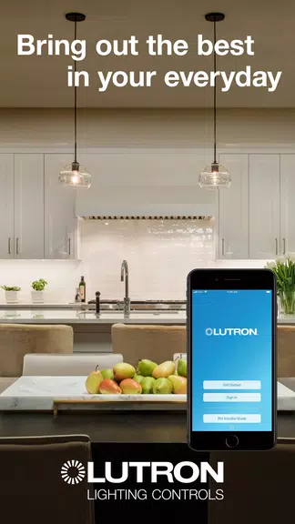 Lutron App Captura de pantalla 0