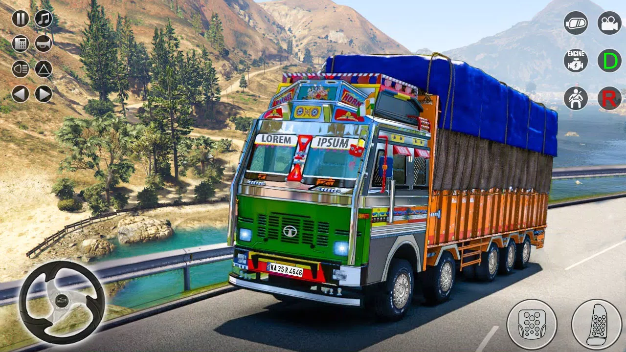 Indian Cargo Truck Game 2024 Скриншот 1