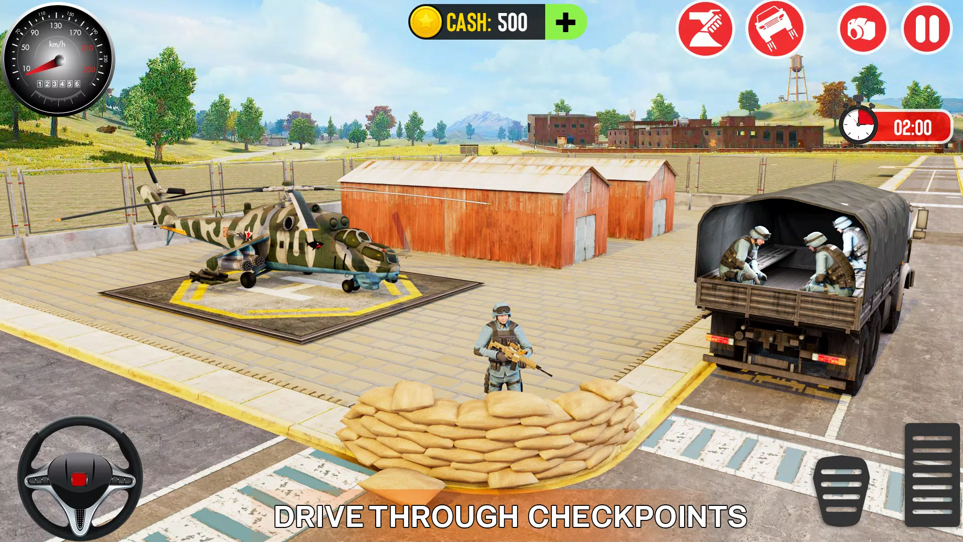 Army Car Games Truck Driving应用截图第3张