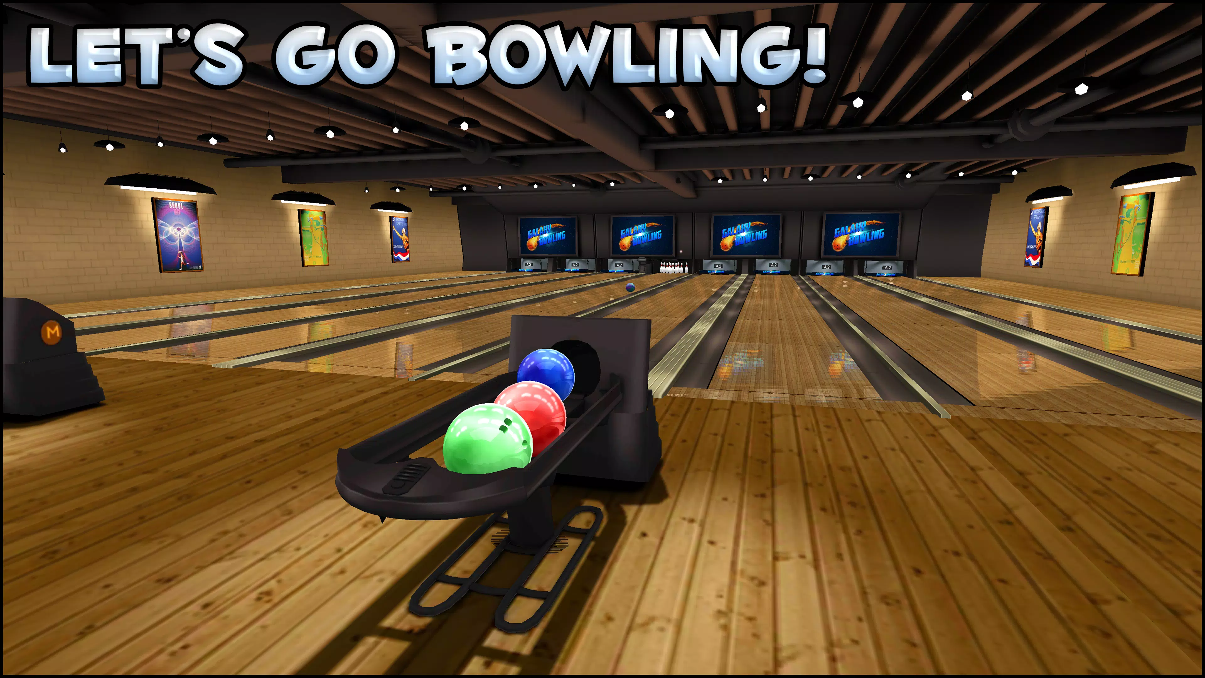 Galaxy Bowling 3D应用截图第0张