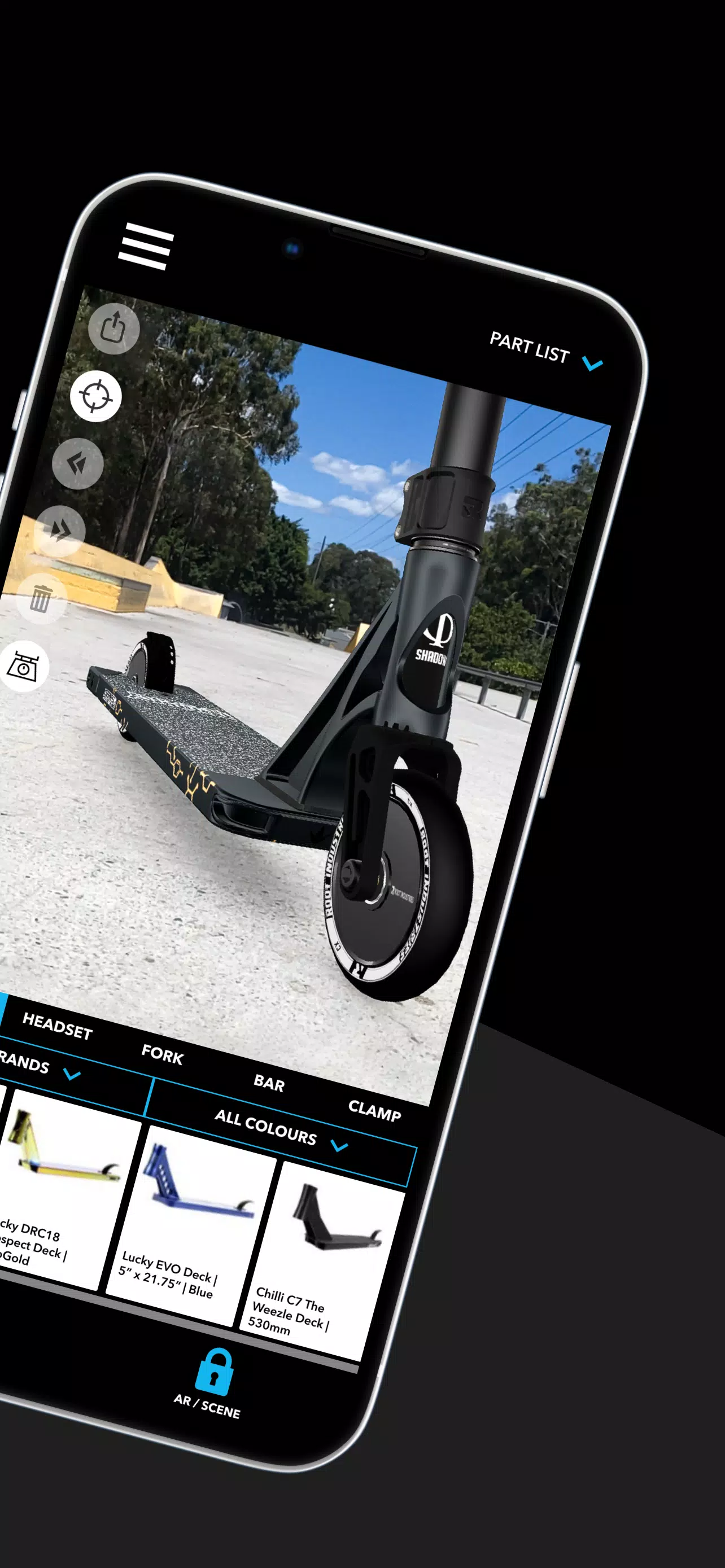 Scooter 3D custom builder スクリーンショット 1