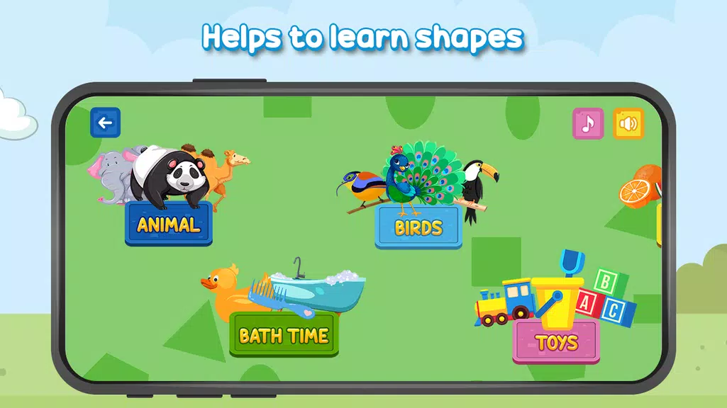 Smart Baby Shapes Zrzut ekranu 1
