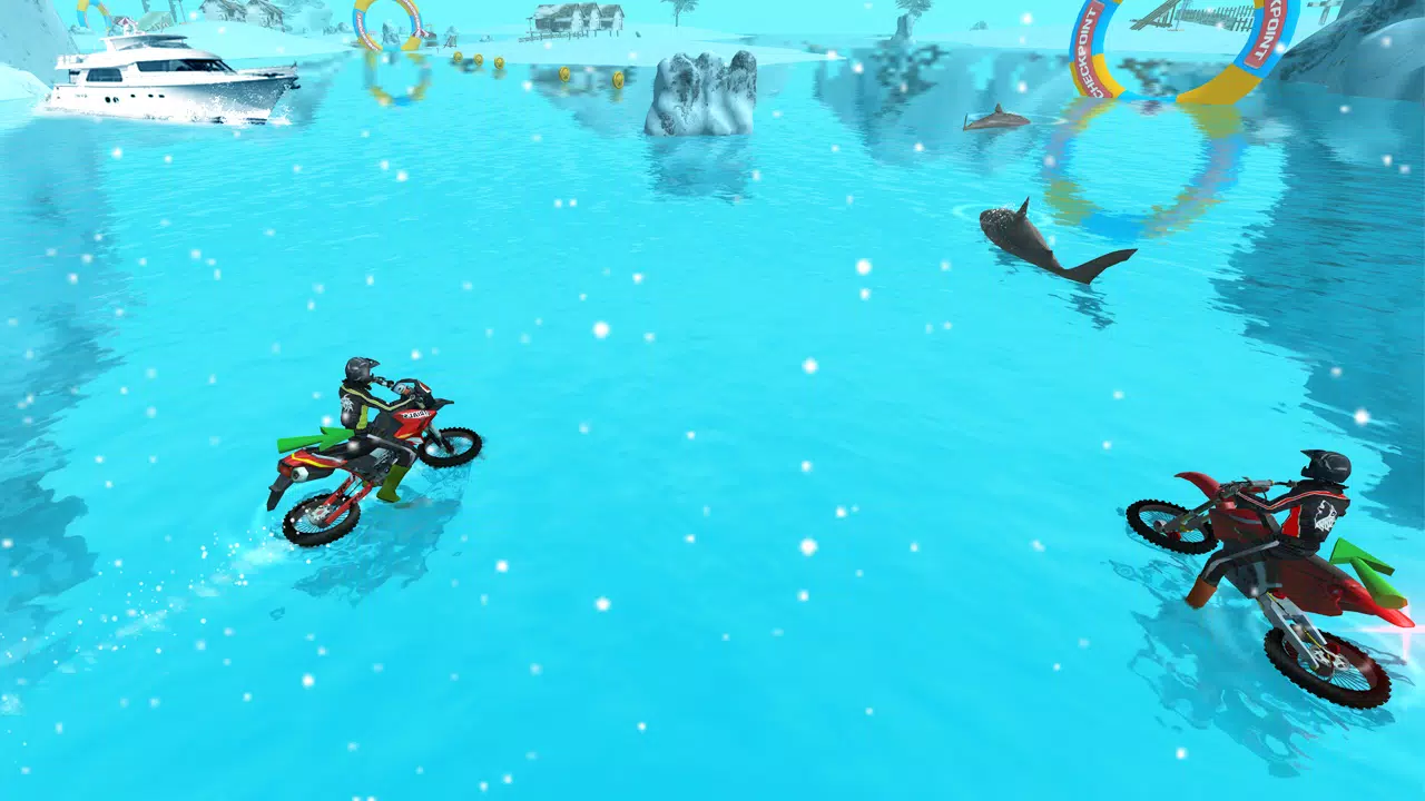 Bike Racing : Water Bike Games ภาพหน้าจอ 2