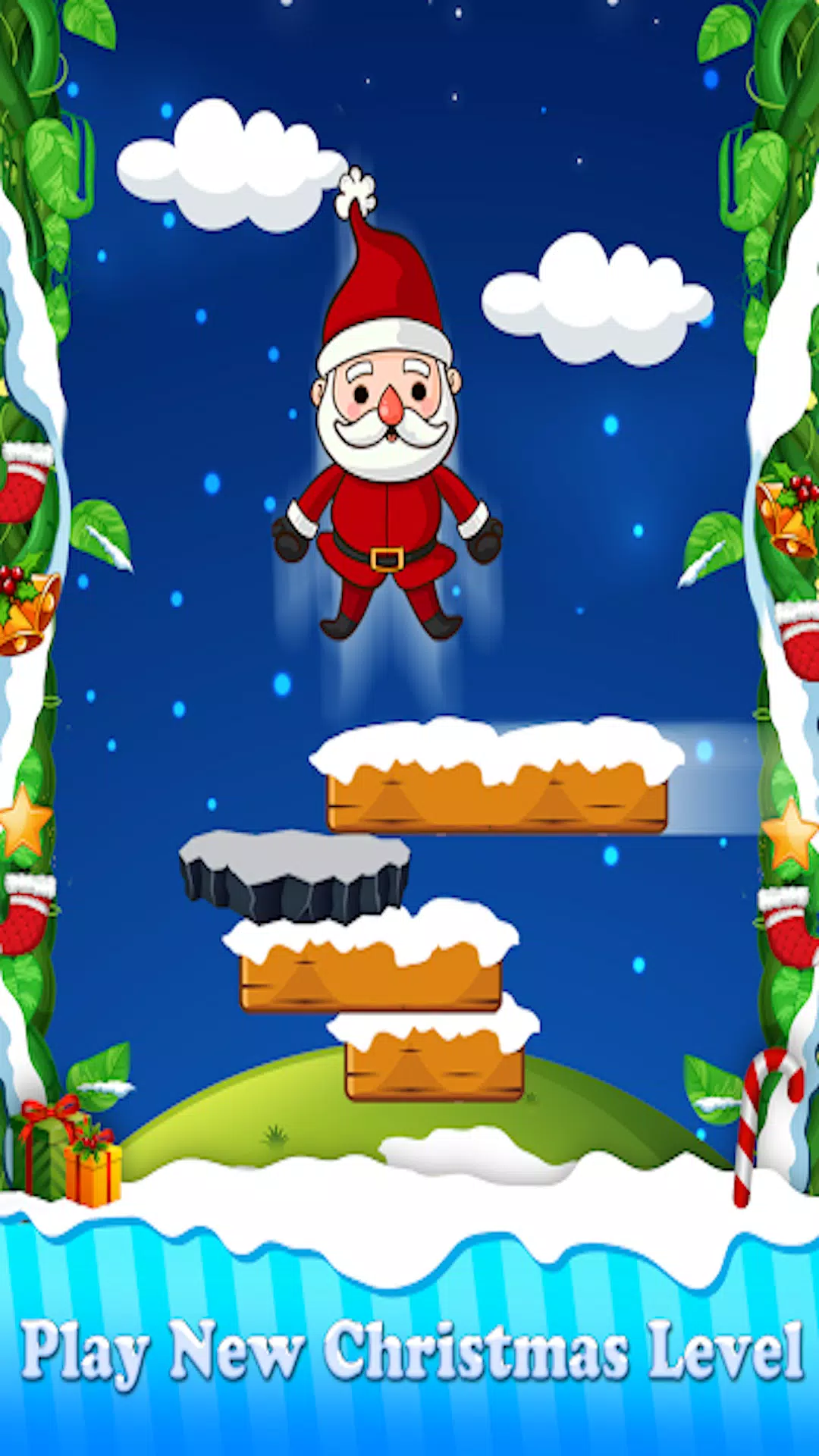 Christmas Game Santa Jump 2024 Captura de tela 1