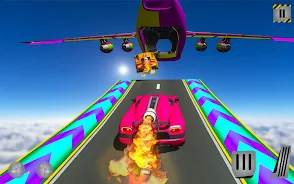 Rocket Car Racing Stunts Zrzut ekranu 1